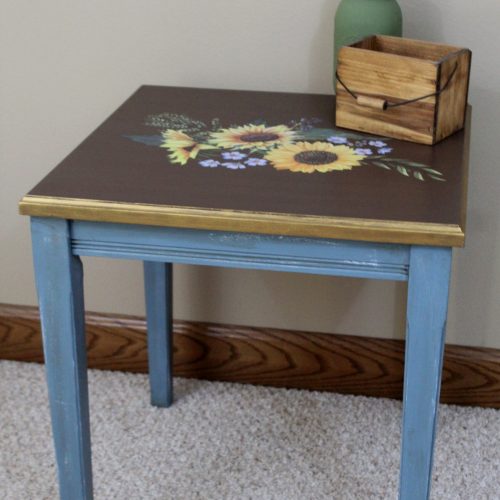 Sunflower End Table