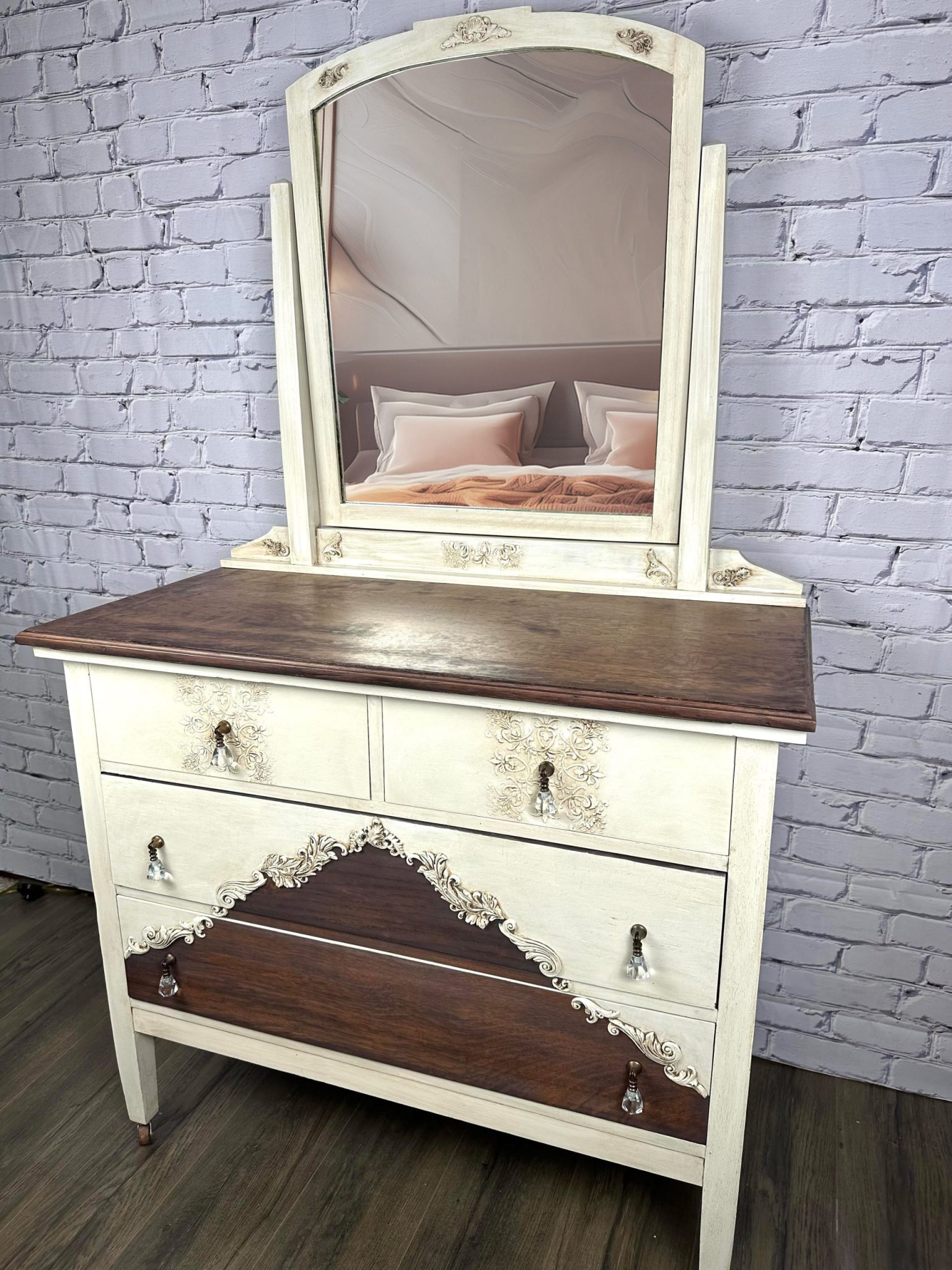 with mirror and image with mirror and image